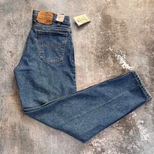 Vintage Y2K Orange Tab Levis! NWT Levis Street Jean Reverse Sillhouette 34 x 32